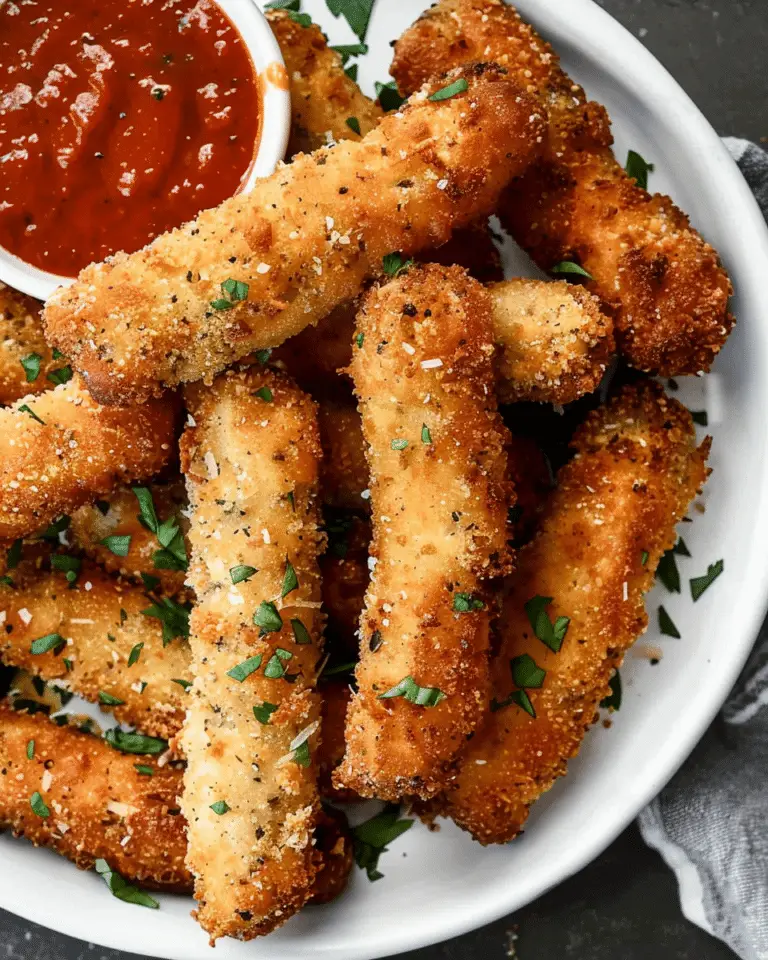 Easy Homemade Mozzarella Sticks Recipe