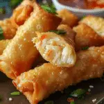Crab Rangoon Egg Rolls