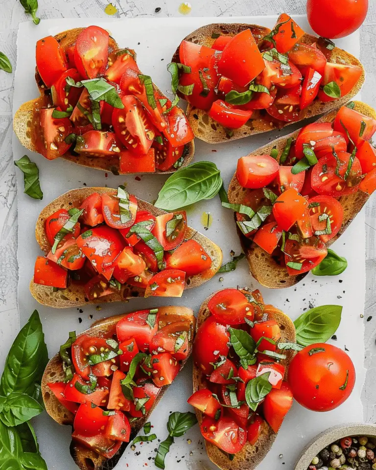 Tomato Bruschetta