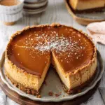 Salted caramel cheesecake