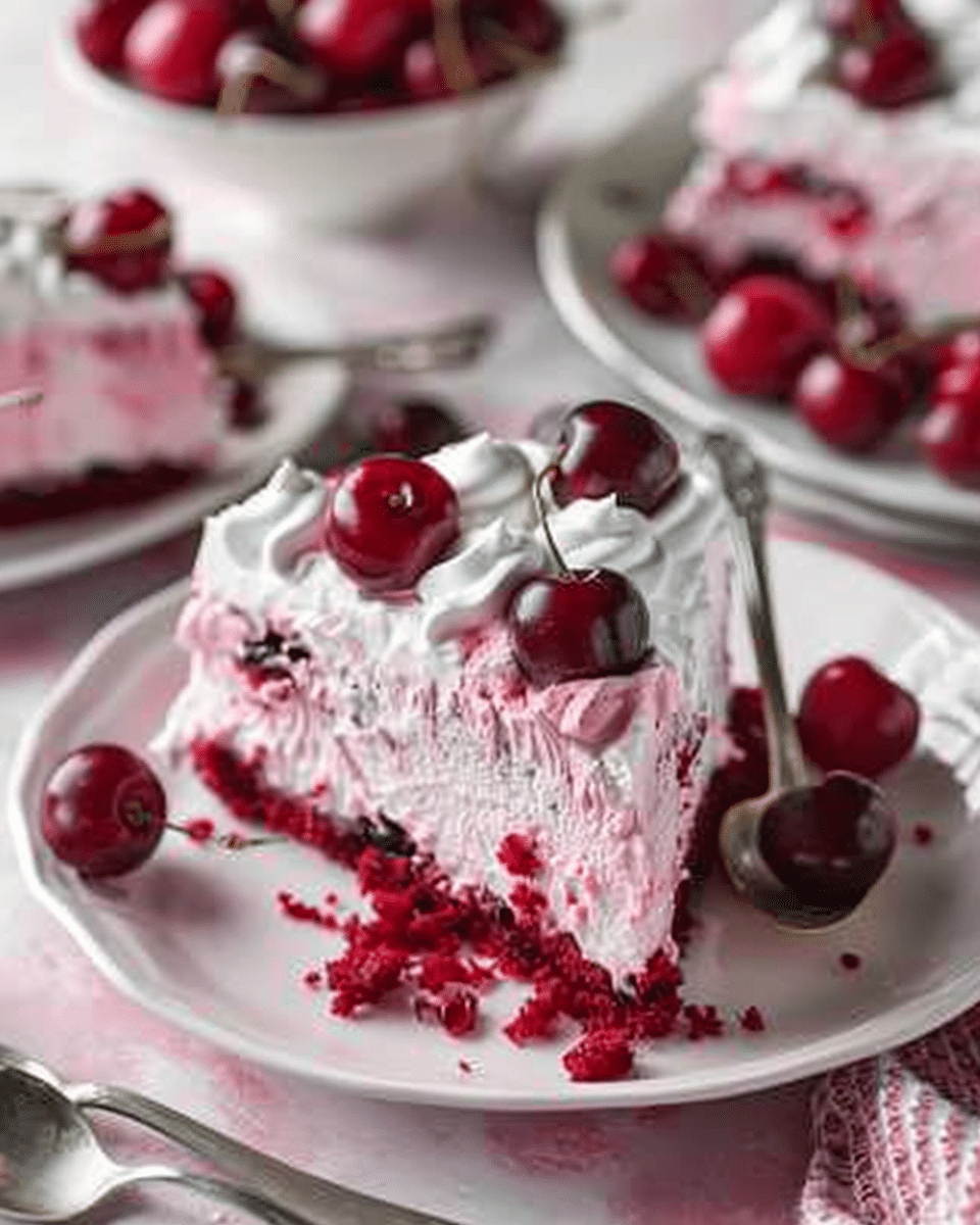 Cherry Poke Cake Dessert