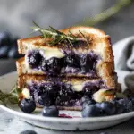 Blueberry Brie Grilled Cheese