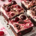 Cherry Cheesecake Brownies
