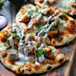 Tandoori Chicken Naan Pizza: A Flavorful Twist on Tradition