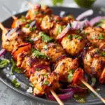 Bang Bang Chicken Skewers Recipe