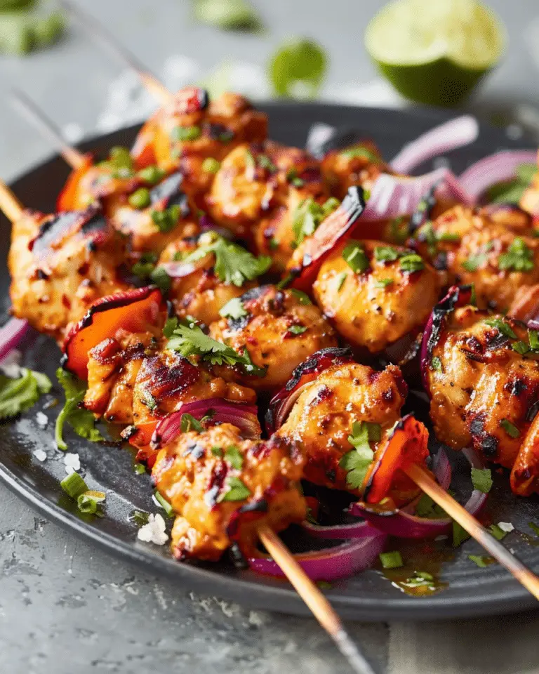 Bang Bang Chicken Skewers Recipe