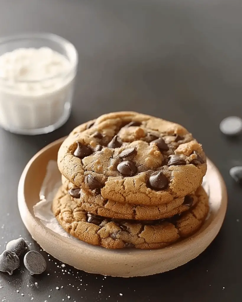 Single Serve Chocolate Chip Cookie (No Egg)