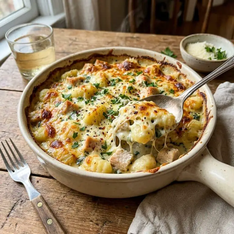 Chicken Alfredo Gnocchi