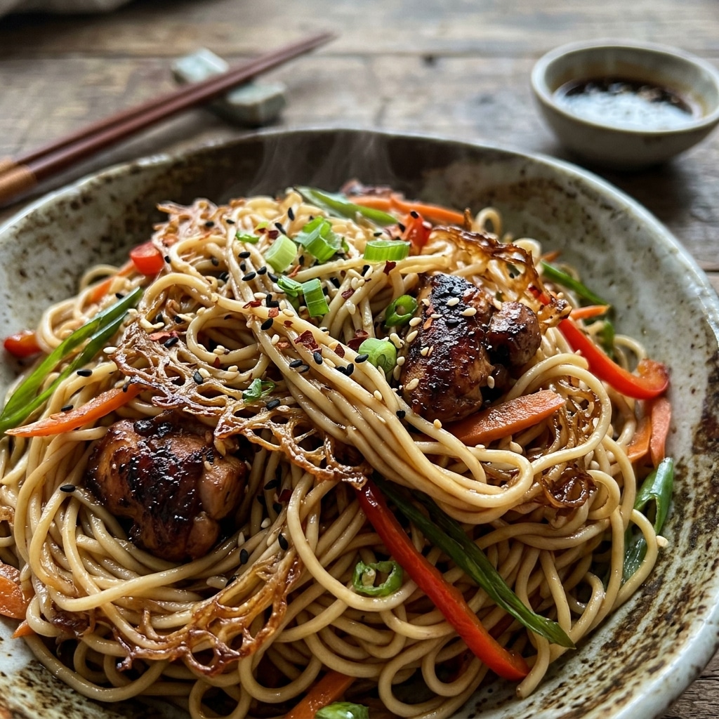 Chicken Teriyaki Noodles