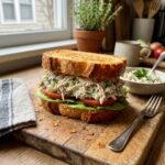 The Quick & Creamy Chicken Sandwich Perfect for Busy Afternoons or a Fast Lunch