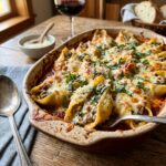 Creamy Ricotta Beef Stuffed Shells Recipe