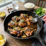 Honey Lemon Garlic Chicken (Ready In 20 Min)