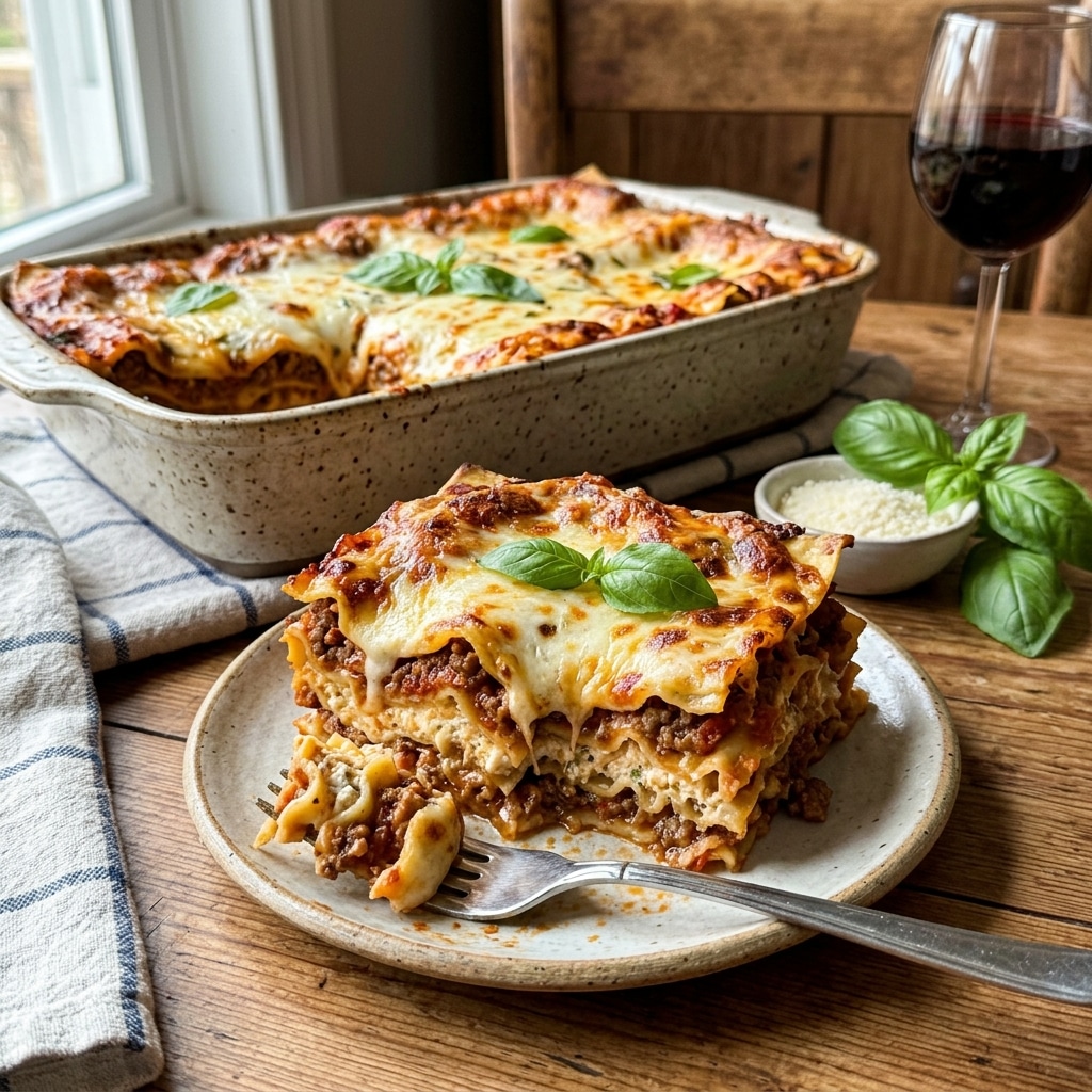 Million Dollar Italian Lasagna: The Ultimate Layered Baked Pasta