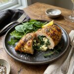 Spinach Feta Stuffed Chicken Recipe