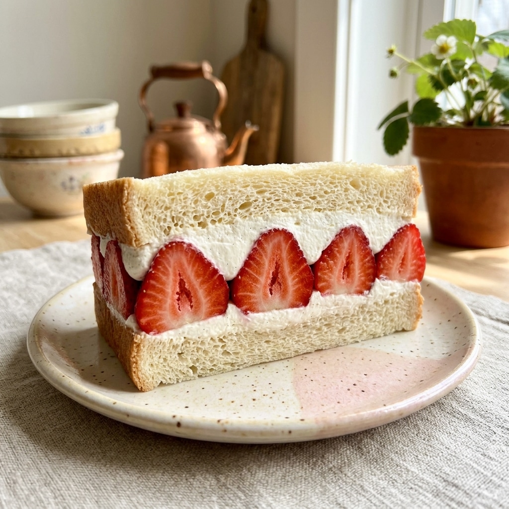 4-Ingredient Strawberry Sando