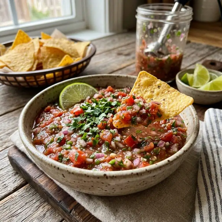 Blender Salsa (Restaurant Style Salsa)