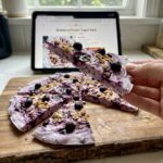 Blueberry Frozen Yogurt Bark