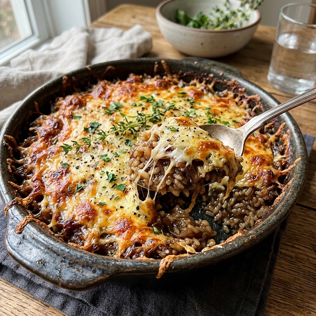 French Onion Rice