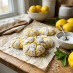 Lemon Crinkle Cookies