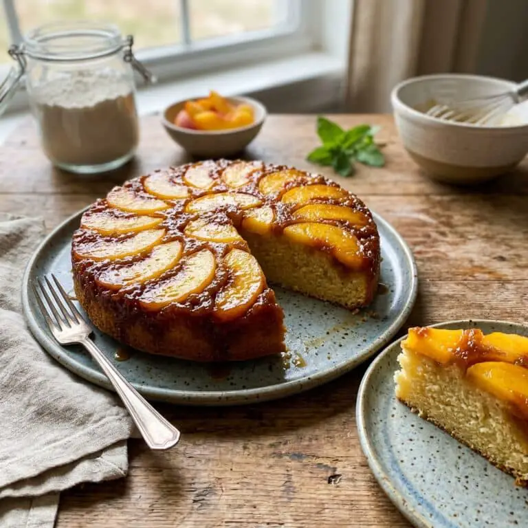 Peach Upside Down Cake