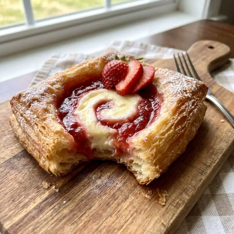 Strawberry Cheesecake Danish