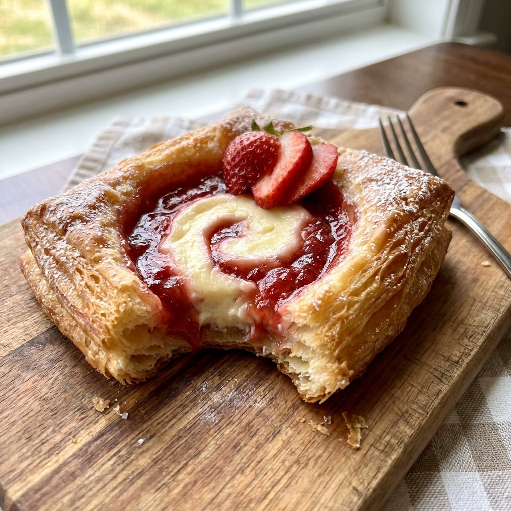 Strawberry Cheesecake Danish